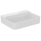 Ideal Standard Conca Ceram - Lavabo 600x450 mm, sans trop-plein, sans trou pour robinet, blanc T379201 Ideal Standard Conca Ceram - Lavabo 600x450 mm, sans trop-plein, sans trou pour robinet, blanc T379201