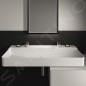 Ideal Standard Conca Ceram - Double-lavabo 1200x450 mm, sans trop-plein, trous pour robinet, blanc T380801 Ideal Standard Conca Ceram - Double-lavabo 1200x450 mm, sans trop-plein, trous pour robinet, blanc T380801