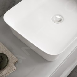 Ideal Standard Ipalyss - Vasque, 550x380 mm, sans trop-plein, Ideal Plus, blanc E2076MA