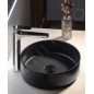 Sapho Accessoires - Bonde refermable pour lavabo sans trop-plein, Click Clack, noir mat AR901 Sapho Accessoires - Bonde refermable pour lavabo sans trop-plein, Click Clack, noir mat AR901