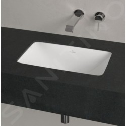 Villeroy & Boch Loop&Friends - Lavabo à encastrer, 540x340 mm, avec trop-plein, blanc alpin 4A570001
