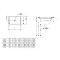 Villeroy & Boch Loop&Friends - Lavabo à encastrer, 540x340 mm, sans trop-plein, CeramicPlus, blanc alpin 4A5701R1 Villeroy & Boch Loop&Friends - Lavabo à encastrer, 540x340 mm, sans trop-plein, CeramicPlus, blanc alpin 4A5701R1