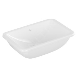 Villeroy & Boch Loop&Friends - Lavabo à encastrer, 540x340 mm, sans trop-plein, CeramicPlus, blanc alpin 4A5701R1