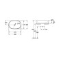 Villeroy & Boch Architectura - Vasque à poser, 600x400 mm, avec trop-plein, Ceramicplus, blanc alpin 5A2660R1 Villeroy & Boch Architectura - Vasque à poser, 600x400 mm, avec trop-plein, Ceramicplus, blanc alpin 5A2660R1