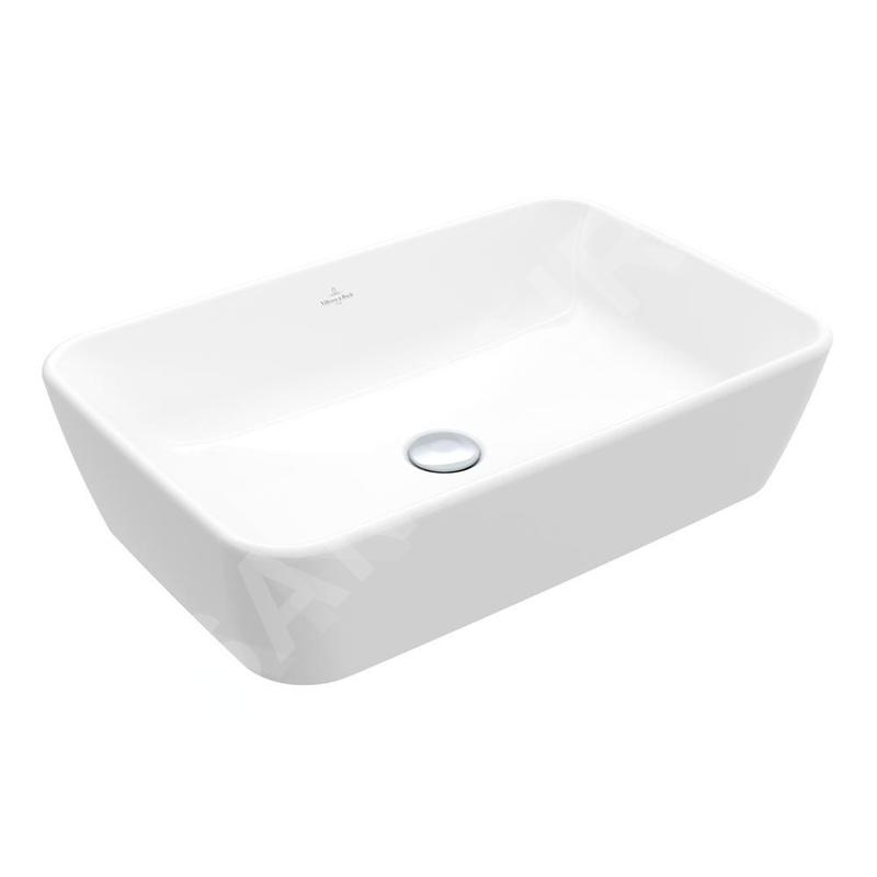 Villeroy & Boch Architectura - Vasque à poser sur plan de travail, 600x405 mm, sans trop-plein, blanc alpin 5A276101 Villeroy & Boch Architectura - Vasque à poser sur plan de travail, 600x405 mm, sans trop-plein, blanc alpin 5A276101