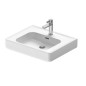 Duravit Soleil by Starck - Lavabo 600x480 mm, avec trop-plein, trou pour robinet, WonderGliss, blanc 23766000001