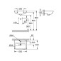 Grohe Start Edge - Lavabo 550x400 mm, avec trop-plein, trou pour robinetterie, blanc alpin 39949000 Grohe Start Edge - Lavabo 550x400 mm, avec trop-plein, trou pour robinetterie, blanc alpin 39949000