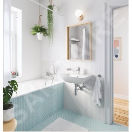 Grohe Start Edge - Lavabo 550x400 mm, avec trop-plein, trou pour robinetterie, blanc alpin 39949000