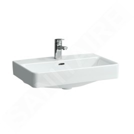 Laufen Pro S - Lavabo Compact, 600x380 mm, 1 trou pour robinetterie, blanc H8189590001041