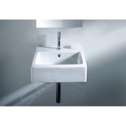 Duravit Vero - Meuble lave-mains 450x350 mm, avec un trou pour robinetterie, avec WonderGliss, blanc alpin 07044500271