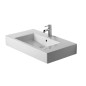 Duravit Vero - Lavabo 850x490 mm, avec un trou pour robinet, avec WonderGliss, blanc alpin 03298500001 Duravit Vero - Lavabo 850x490 mm, avec un trou pour robinet, avec WonderGliss, blanc alpin 03298500001