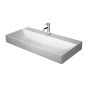 Duravit DuraSquare - Lavabo 1000x470 mm, avec un trou pour robinet, DuraCeram, blanc alpin 2353100041 Duravit DuraSquare - Lavabo 1000x470 mm, avec un trou pour robinet, DuraCeram, blanc alpin 2353100041