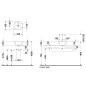 Duravit Starck 1 - Vasque sans trou avec trop-plein, diamètre 330 mm, blanc - vasque, avec WonderGliss 04083300001