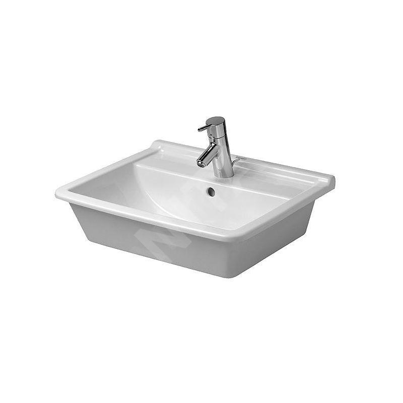 Duravit Starck 3 - Meuble-lavabo 560x465 mm, avec un trou pour robinetterie, blanc 0302560000 Duravit Starck 3 - Meuble-lavabo 560x465 mm, avec un trou pour robinetterie, blanc 0302560000