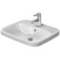 Duravit DuraStyle - Meuble-lavabo 560x455 mm, avec un trou pour robinetterie, avec WonderGliss, blanc 03745600001