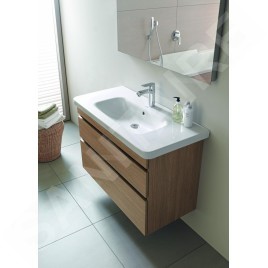Duravit DuraStyle - Lavabo 1000x480mm, avec un trou pour robinet, avec WonderGliss, blanc 23201000001