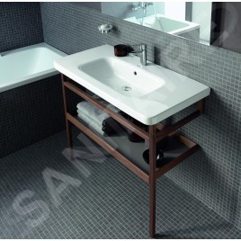 Duravit DuraStyle - Lavabo 1000x480mm, avec un trou pour robinet, avec WonderGliss, blanc 23201000001