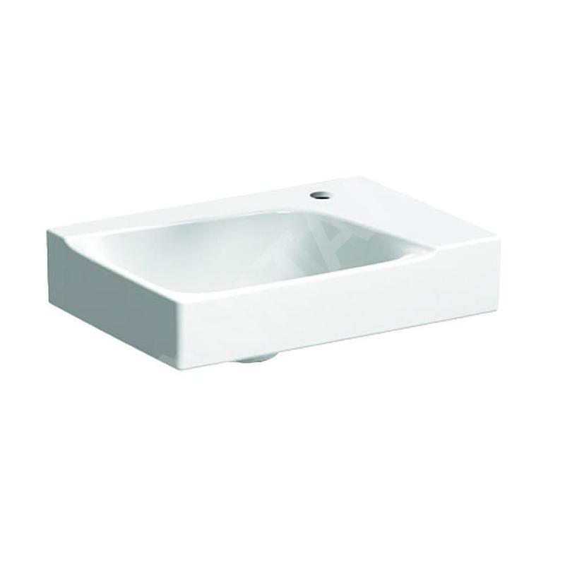 Geberit Xeno 2 - Lave-mains 400x280 mm, avec 1 trou à droite, sans trop-plein, avec KeraTect, blanc 500.529.01.1 Geberit Xeno 2 - Lave-mains 400x280 mm, avec 1 trou à droite, sans trop-plein, avec KeraTect, blanc 500.529.01.1