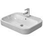 Duravit Happy D.2 - Lavabo 600x475 mm, avec un trou pour robinetterie, blanc alpin 2316600000 Duravit Happy D.2 - Lavabo 600x475 mm, avec un trou pour robinetterie, blanc alpin 2316600000