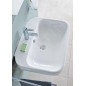 Duravit Happy D.2 - Lavabo 600x475 mm, avec un trou pour robinetterie, blanc alpin 2316600000 Duravit Happy D.2 - Lavabo 600x475 mm, avec un trou pour robinetterie, blanc alpin 2316600000