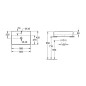 Villeroy & Boch Memento 2.0 - Vasque 600x420 mm, sans trop-plein, un trou pour robinetterie, blanc alpin 4A076101 Villeroy & Boch Memento 2.0 - Vasque 600x420 mm, sans trop-plein, un trou pour robinetterie, blanc alpin 4A076101