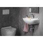 Aqualine Small - Lave-mains 450x350 mm, avec 1 trou, blanc 10TP71045