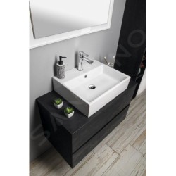 Sapho Isvea Purity - Lavabo céramique 500 x 420 mm, blanc 10PL50050