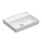 Villeroy & Boch Collaro - Lavabo 550x440 mm, sans trop-plein, sans trou de robinetterie, blanc alpin 4A335801 Villeroy & Boch Collaro - Lavabo 550x440 mm, sans trop-plein, sans trou de robinetterie, blanc alpin 4A335801