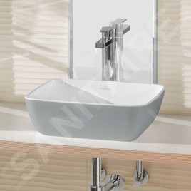 Villeroy & Boch Artis - Vasque, 410x410 mm, French Linen 417841BCT7