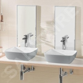 Villeroy & Boch Artis - Vasque, 410x410 mm, French Linen 417841BCT7