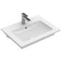 Villeroy & Boch Venticello - Lavabo 600x500 mm, avec trop-plein, trou de robinetterie, blanc alpin 41246001 Villeroy & Boch Venticello - Lavabo 600x500 mm, avec trop-plein, trou de robinetterie, blanc alpin 41246001
