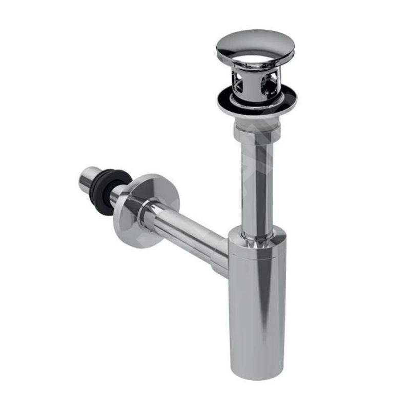 Geberit Accessoires - Siphon de desing avec vidage, chrome 151.021.21.1 Geberit Accessoires - Siphon de desing avec vidage, chrome 151.021.21.1