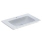 Geberit ONE - Meuble-lavabo 750x480x140 mm, sans trop-plein, avec trou pour robinetterie, KeraTect, blanc 505.010.01.2 Geberit ONE - Meuble-lavabo 750x480x140 mm, sans trop-plein, avec trou pour robinetterie, KeraTect, blanc 505.010.01.2