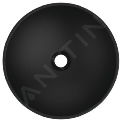 Ideal Standard Strada - Vasque, diamètre 410 mm, sans trop-plein, noir K0795V3