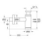 Grohe Siphons - Siphon design, Hard Graphite 28912A00 Grohe Siphons - Siphon design, Hard Graphite 28912A00