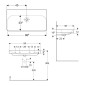 Geberit Smyle Square - lavebo de 900x480 mm, avec trop-plein, sans trou pour robinetterie, blanc 500.250.01.1 Geberit Smyle Square - lavebo de 900x480 mm, avec trop-plein, sans trou pour robinetterie, blanc 500.250.01.1