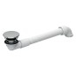Geberit Accessoires - Siphon de lavabo gain de place, avec vidage pour les lavabos sans trop-plein, chrome 152.081.21.1 Geberit Accessoires - Siphon de lavabo gain de place, avec vidage pour les lavabos sans trop-plein, chrome 152.081.21.1