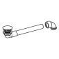 Geberit Accessoires - Siphon de lavabo gain de place, avec vidage pour les lavabos sans trop-plein, chrome 152.081.21.1 Geberit Accessoires - Siphon de lavabo gain de place, avec vidage pour les lavabos sans trop-plein, chrome 152.081.21.1