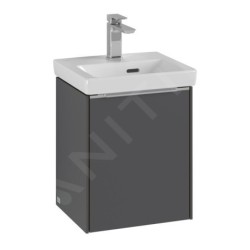 Villeroy & Boch Subway 3.0 - Meuble-lavabo 370x305 mm, sans trop-plein, trou pour robinet, blanc alpin 43703801