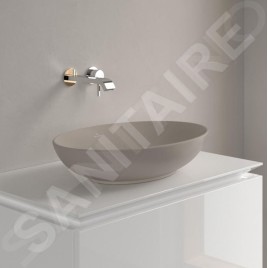Villeroy & Boch Loop&Friends - Vasque, 560x380 mm, avec trop-plein CeramicPlus, amande 4A4700AM