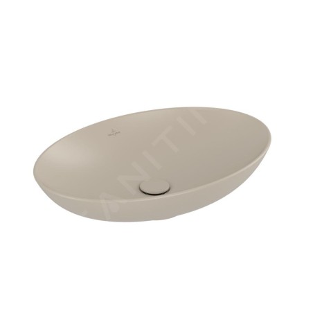 Villeroy & Boch Loop&Friends - Vasque, 620x420 mm, avec trop-plein CeramicPlus, amande 4A4800AM