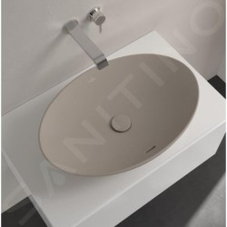 Villeroy & Boch Loop&Friends - Vasque, 620x420 mm, avec trop-plein CeramicPlus, amande 4A4800AM