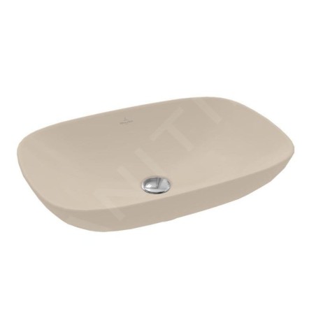Villeroy & Boch Loop&Friends - Vasque, 620x420 mm, sans trop-plein, CeramicPlus, amande 4A5001AM