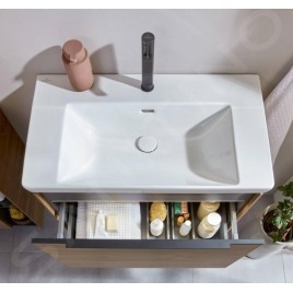 Villeroy & Boch Subway 3.0 - Lavabo 800x470 mm, avec trop-plein, trou pour robinet, blanc alpin 4A708001