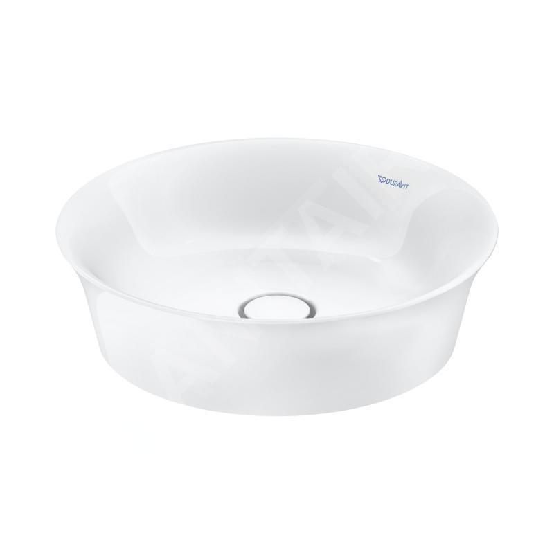 Duravit White Tulip - Lavabo, diamètre 430 mm, DuraCeram, avec WonderGliss, blanc 23624300791 Duravit White Tulip - Lavabo, diamètre 430 mm, DuraCeram, avec WonderGliss, blanc 23624300791