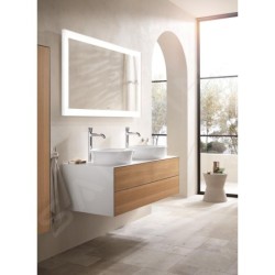 Duravit White Tulip - Lavabo, diamètre 430 mm, DuraCeram, avec WonderGliss, blanc 23624300791