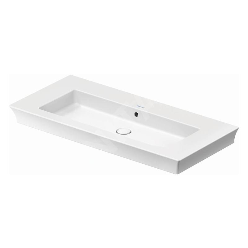 Duravit White Tulip - Lavabo de meuble 1050x490 mm, sans trou pour robinetterie, blanc 2363100060 Duravit White Tulip - Lavabo de meuble 1050x490 mm, sans trou pour robinetterie, blanc 2363100060