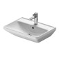 Duravit D-Neo - Lavabo 600x440 mm, 1 trou pour robinetterie, blanc 2366600000 Duravit D-Neo - Lavabo 600x440 mm, 1 trou pour robinetterie, blanc 2366600000