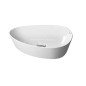 Duravit Cape Cod - Lavabo asymétrique 500x405 mm, DuraCeram, blanc mat 2339503200 Duravit Cape Cod - Lavabo asymétrique 500x405 mm, DuraCeram, blanc mat 2339503200