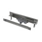 Alcadrain Douchegoten - Système de drainage Spa 750 mm, pour montage mural, couvercle pour insertion de carreaux, inox